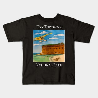 Dry Tortugas National Park Florida - WelshDesigns Kids T-Shirt